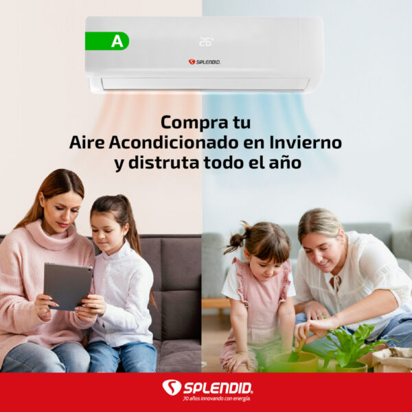 Aire Acondicionado Split 9000BTU On/Off - Image 2