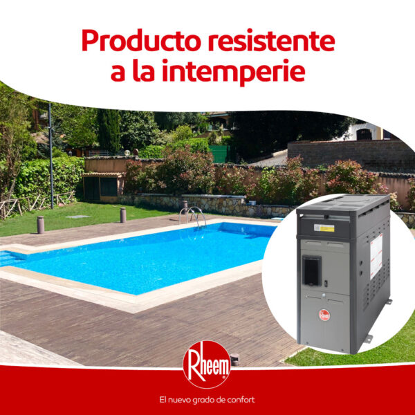 Calentador de piscina a gas M106 - M156 Rheem - Image 3