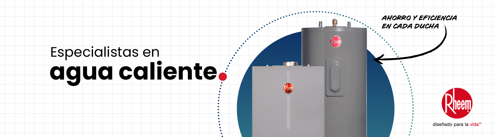 Rheem especialistas en agua caliente